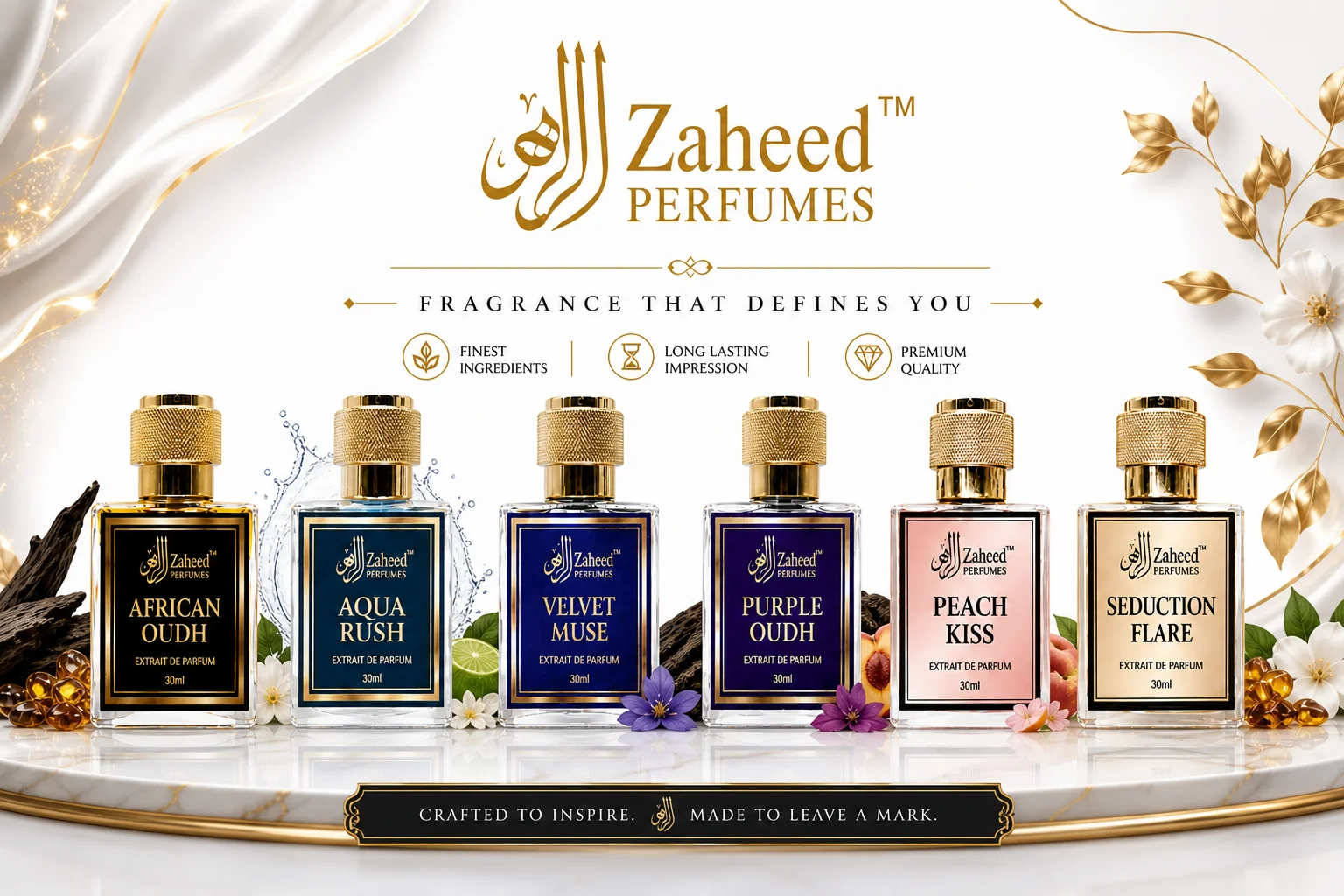 Zaheed Perfumes banner